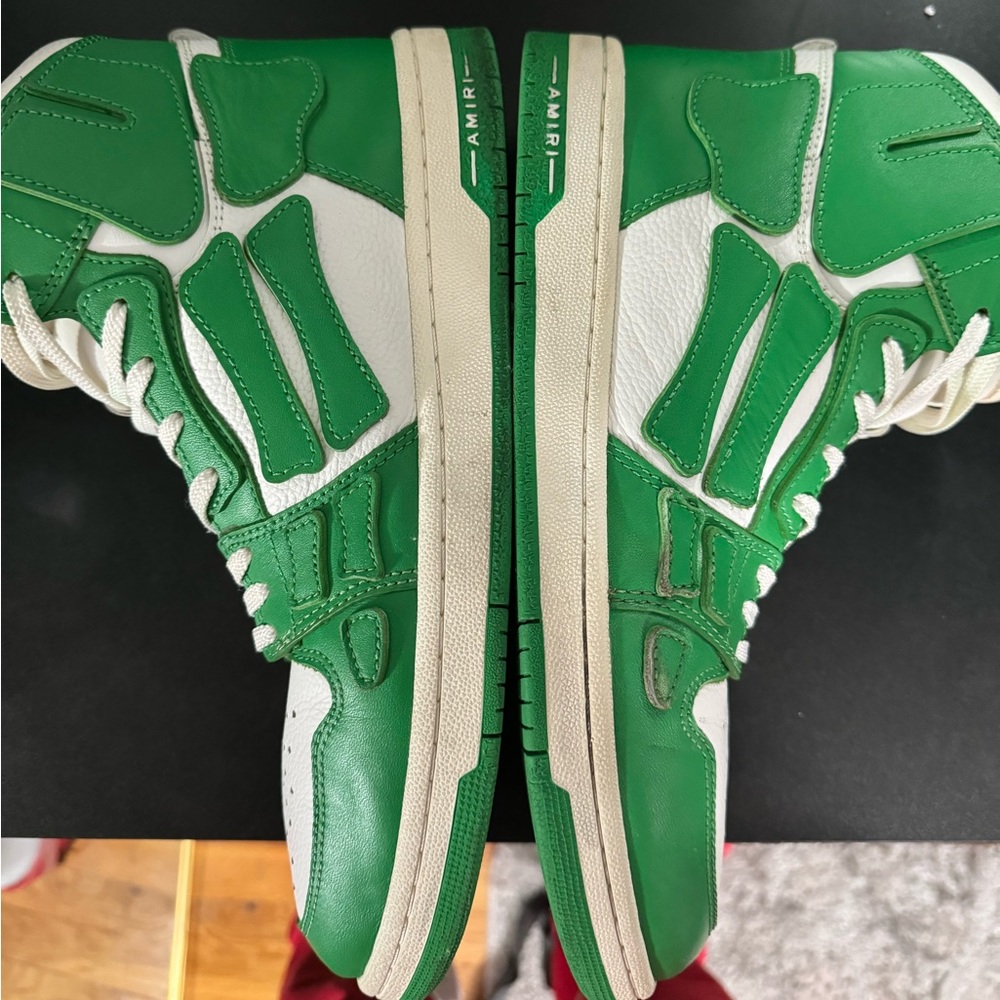 Amiri Skel Top Sneaker High Green White